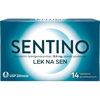 SENTINO 12,5 mg, 14 tabletek - zdjęcie poglądowe #1