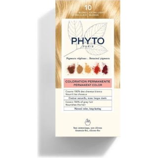 PHYTO COLOR Farba do włosów ekstra jasny blond 10, 50 ml - zdjęcie poglądowe #1