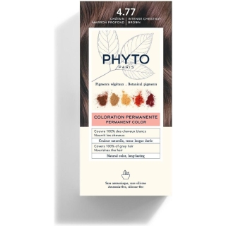 PHYTO COLOR Farba do włosów intensywny kasztanowy brąz 4.77, 50 ml - zdjęcie poglądowe #1