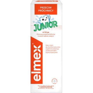 ELMEX Junior płyn do płukania jamy ustnej, 400 ml