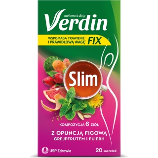 VERDIN Fix Slim, 20 saszetek - zdjęcie poglądowe #2