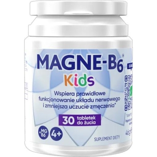 Magne B6 Kids 30 tabletek do żucia - zdjęcie poglądowe #1