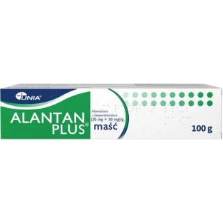 ALANTAN Plus maść (20mg+50mg)/g, 100 g - zdjęcie poglądowe #1