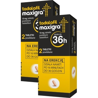 2 x Tadalafil Maxigra 10 mg, 2 tabletki - zdjęcie poglądowe #1