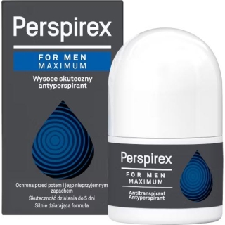 PERSPIREX Men Maximum rollon, 20 ml - zdjęcie poglądowe #1
