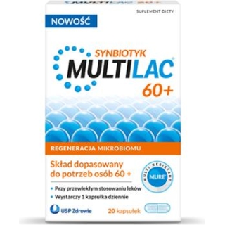 MULTILAC 60+, 20 kapsułek - zdjęcie poglądowe #4