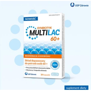 MULTILAC 60+, 20 kapsułek - zdjęcie poglądowe #7