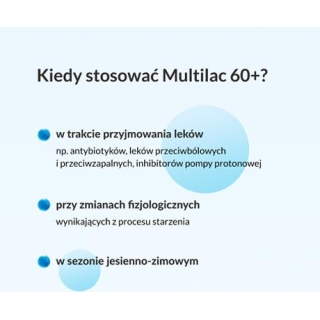 MULTILAC 60+, 20 kapsułek - zdjęcie poglądowe #9