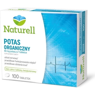 NATURELL Potas Organiczny, 100 tabletek - zdjęcie poglądowe #1