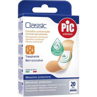 PIC Classic plaster antybakteryjny średni, 20 sztuk - zdjęcie poglądowe #1
