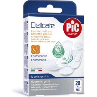 PIC Delicate Mix plaster antybakteryjny, 20 sztuk - zdjęcie poglądowe #1