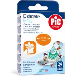PIC Delicate Boy plaster antybakteryjny, 24 sztuki - zdjęcie poglądowe #1
