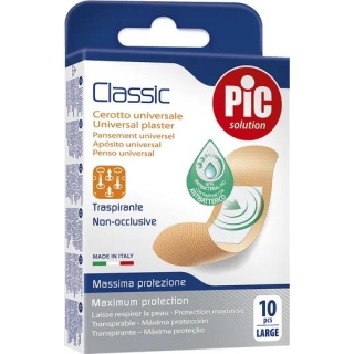 PIC Classic plaster antybakteryjny duży 25x72mm, 10 sztuk - zdjęcie poglądowe #1