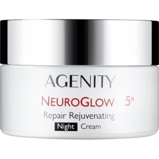 AGENITY Neuroglow 5° Krem odmładzający naprawczy na noc, 50 ml