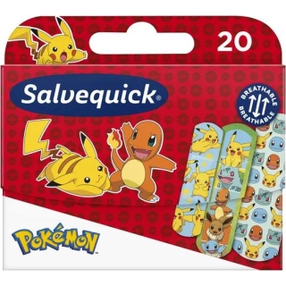 SALVEQUICK Pokemon Plastry, 20 sztuk - zdjęcie poglądowe #1