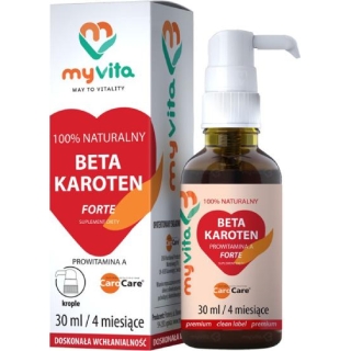 MYVITA Beta Karoten forte krople, 30 ml - zdjęcie poglądowe #1