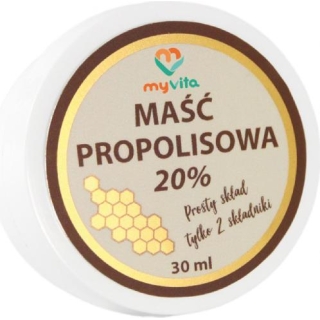 MYVITA Maść Propolisowa 20%, 30 ml - zdjęcie poglądowe #1