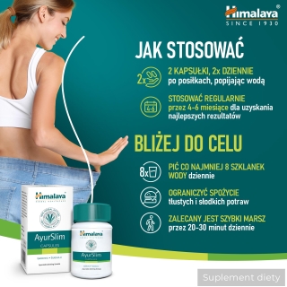 HIMALAYA Ayurslim, 60 kapsułek - zdjęcie poglądowe #4