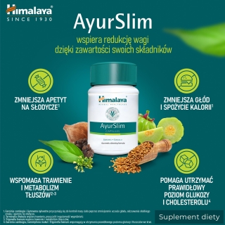 HIMALAYA Ayurslim, 60 kapsułek - zdjęcie poglądowe #5
