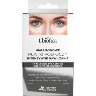 L'BIOTICA Hialuronowe płatki pod oczy, 6 sztuk - zdjęcie poglądowe #1