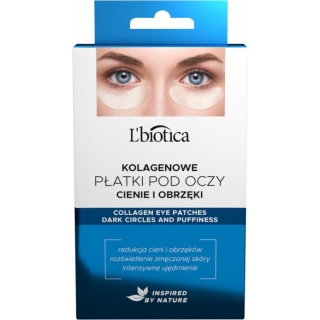 L'BIOTICA Kolagenowe płatki pod oczy, 6 sztuk - zdjęcie poglądowe #1