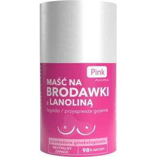 PINK Mama maść na brodawki z lanoliną, 50 ml - zdjęcie poglądowe #1