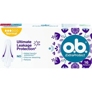 O.B. Tampony ExtraProtect normal, 16 sztuk - zdjęcie poglądowe #1