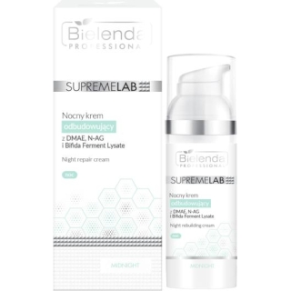 BIELENDA Professional Supremelab Midnight Nocny krem odbudowujący, 50 ml - zdjęcie poglądowe #1