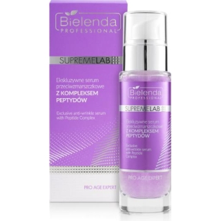 BIELENDA Professional Serum przeciwzmarszczkowe ekskluzywne z kompleksem peptydów, 30g - zdjęcie poglądowe #1