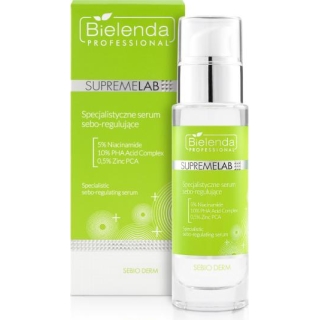 BIELENDA Professional SupremeLab Sebio Derm Serum sebo-regulujące specjalistyczne, 30 ml - zdjęcie poglądowe #1