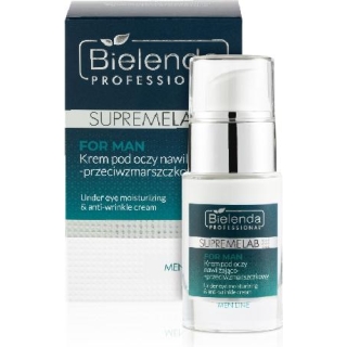 BIELENDA Professional Supremelab Men Line Krem pod oczy nawilżająco-przeciwzmarszczkowy, 15 ml - zdjęcie poglądowe #1