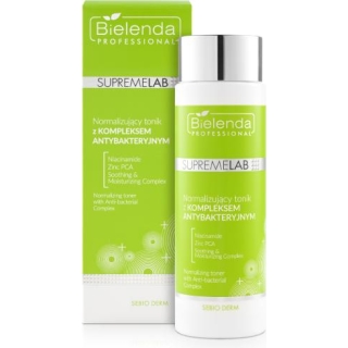 BIELENDA Professional SupremeLab Sebio Derm Tonik z kompleksem antybakteryjnym normalizujący, 200 ml - zdjęcie poglądowe #1