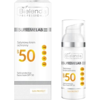 BIELENDA Professional Krem satynowy ochronny SPF 50, 50 ml - zdjęcie poglądowe #1