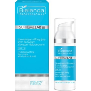 BIELENDA Nawadniająco-liftingujący Krem do twarzy z kwasem hialuronowym, 50 ml