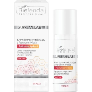 BIELENDA Professional Supremelab Vitalize Krem dermorewitalizujący z peptydem miedzi, 50 ml - zdjęcie poglądowe #1