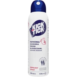 KICK the TICK Max Repelent Plus na komary, kleszcze i meszki, 200 ml - zdjęcie poglądowe #1