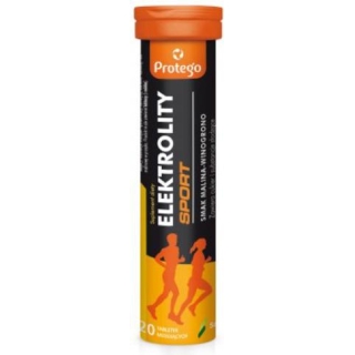 PROTEGO Elektrolity Sport, 20 tabletek musujących - zdjęcie poglądowe #1