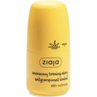 ZIAJA Ananasowy Antyprespirant Roll-On, 60 ml - zdjęcie poglądowe #1
