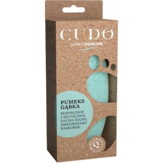 CUDO Express Pedicure Gąbka-pumeks do stóp, 1 sztuka - zdjęcie poglądowe #1