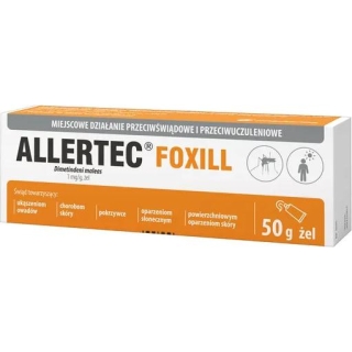 ALLERTEC Foxill żel 1 mg/g, 50 g - zdjęcie poglądowe #1