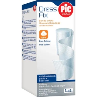 PIC DressFix Bandaż obrębiony 7 cm x 5 m 1 sztuka - zdjęcie poglądowe #1