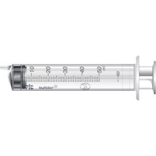 PIC strzykawka 50ml eccentric 1 sztuka