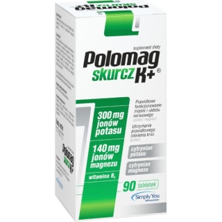 POLOMAG K+, 90 tabletek - zdjęcie poglądowe #1