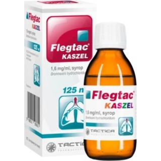 FLEGTAC Kaszel syrop 1,6mg/ml, 125ml - zdjęcie poglądowe #1