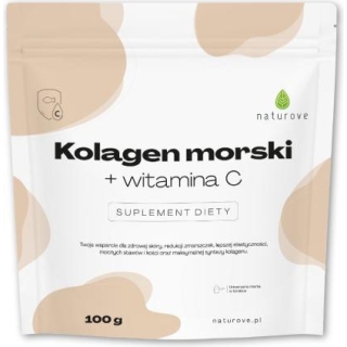 Kolagen morski z witaminą C naturove, 100 g - zdjęcie poglądowe #1
