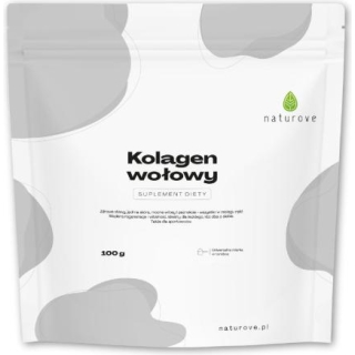 Kolagen wołowy naturove, 100 g - zdjęcie poglądowe #1