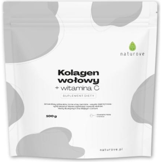 Kolagen wołowy + witamina C naturove, 100 g - zdjęcie poglądowe #1
