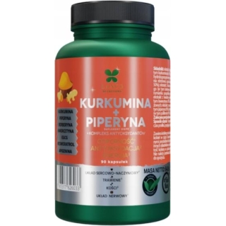 Kurkumina + Piperyna, 60 kapsułek - zdjęcie poglądowe #1