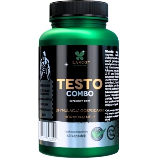Testo Combo - naturalne ekstrakty na podniesienie testosteronu, 60 kapsułek - zdjęcie poglądowe #1