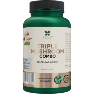 Triple Mushroom Combo, 60 kapsułek - zdjęcie poglądowe #1
